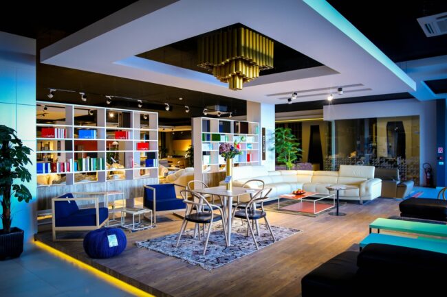 A Ciao Berto elegáns bemutatóterme (Fotó: Ciao Berto)