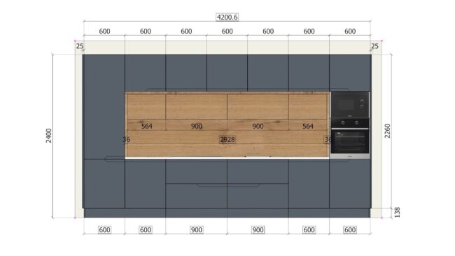 Konyhatervezés - Linea (Fotó: Ciao Berto)