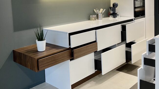 Happy Home Center - bemutatóteremi Heritage konyha (Fotó: Fat Xénia)