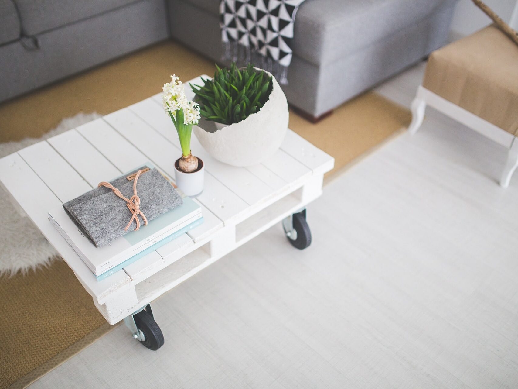 Skandináv stilus - letisztult, fehér formatervezés (Fotó: Pixabay)